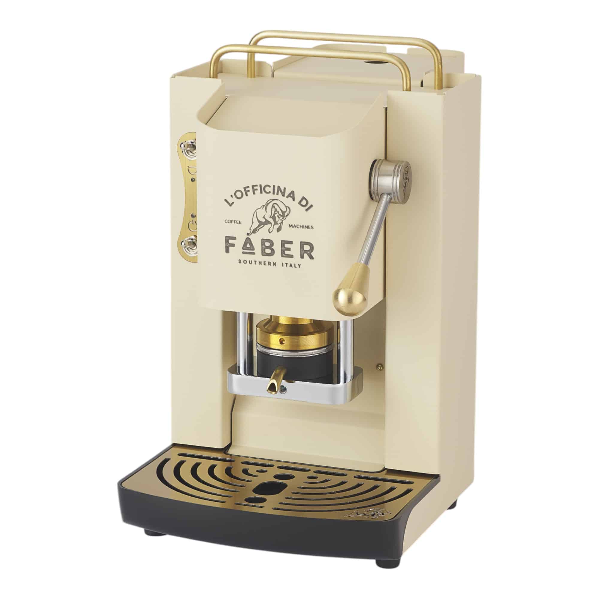 Кафемашина на дози FABER Pro Deluxe - Old English White